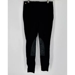 Lauren Ralph Lauren Black Label Women's Sz S Equestrian Leggings Black Pants S7